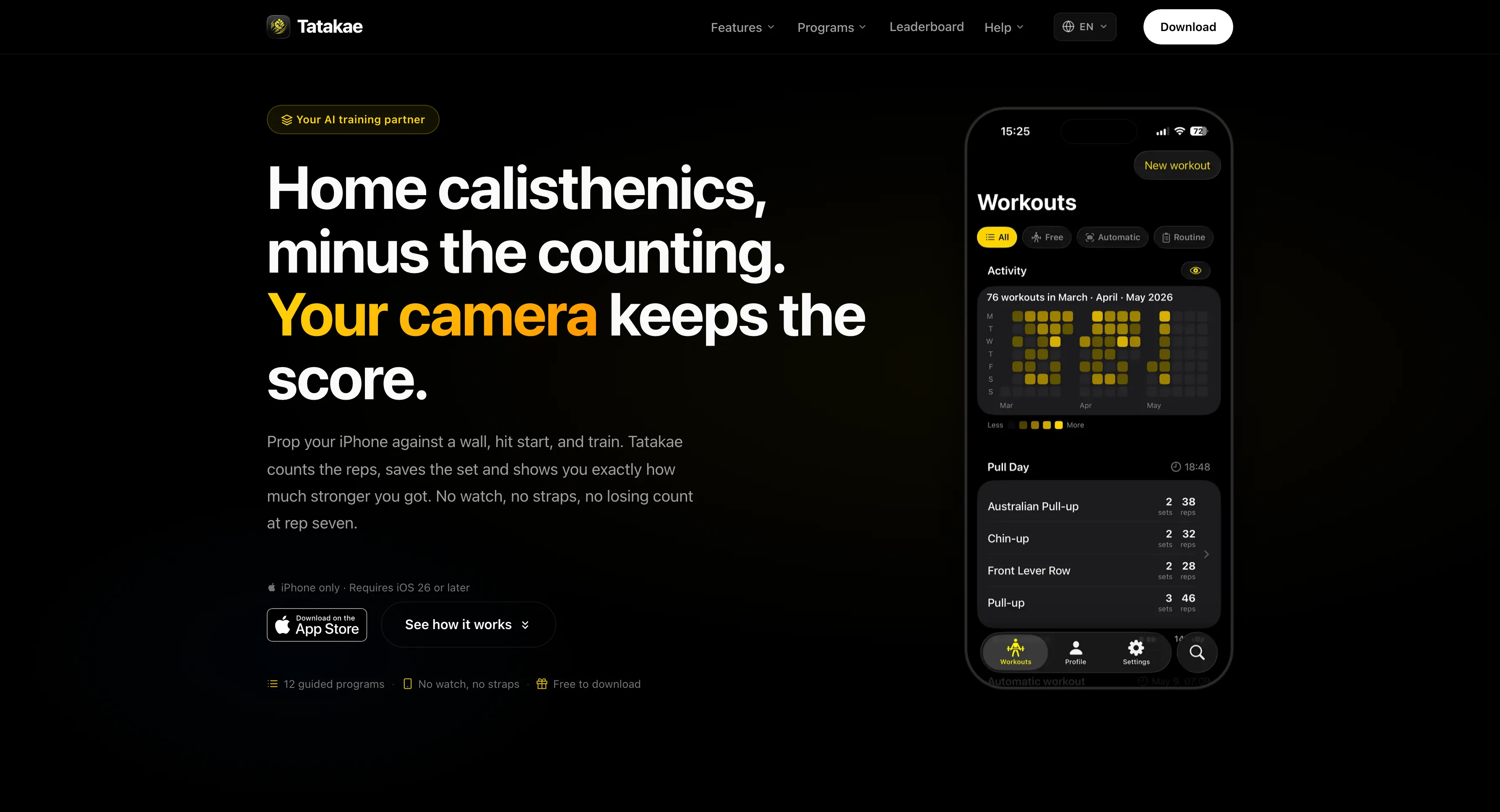 Tatakae website in four languages