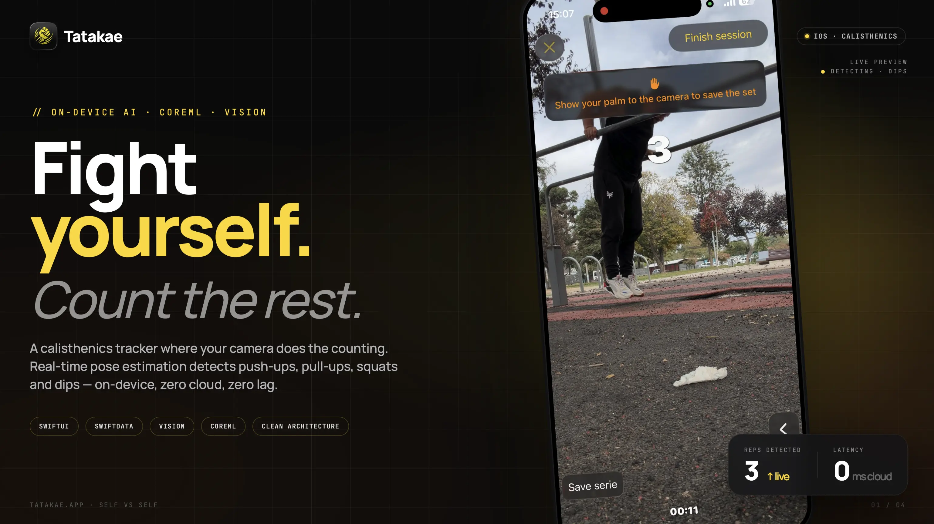 Tatakae project screenshot